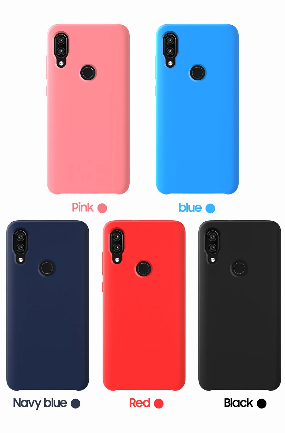 Для Redmi Note 7 Чехол Мягкий Жидкий силиконовый защитный чехол для Xiaomi для Redmi Note 5 6 7 8 Pro K20 6A 7A чехол