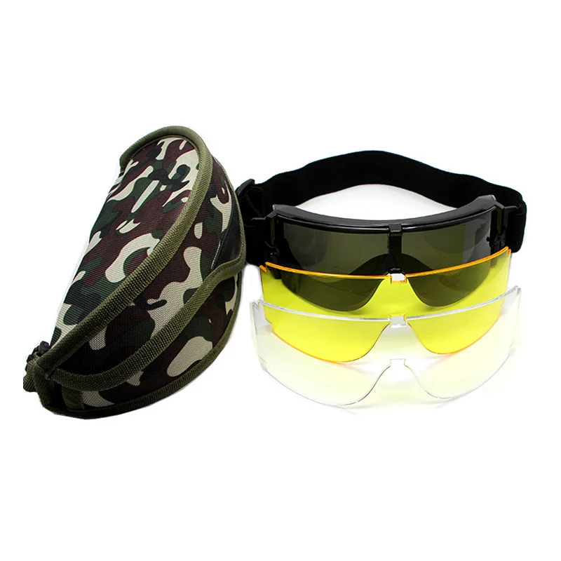 

1 комплект очков ветрозащитные защитные очки прочные для занятий спортом на открытом воздухе