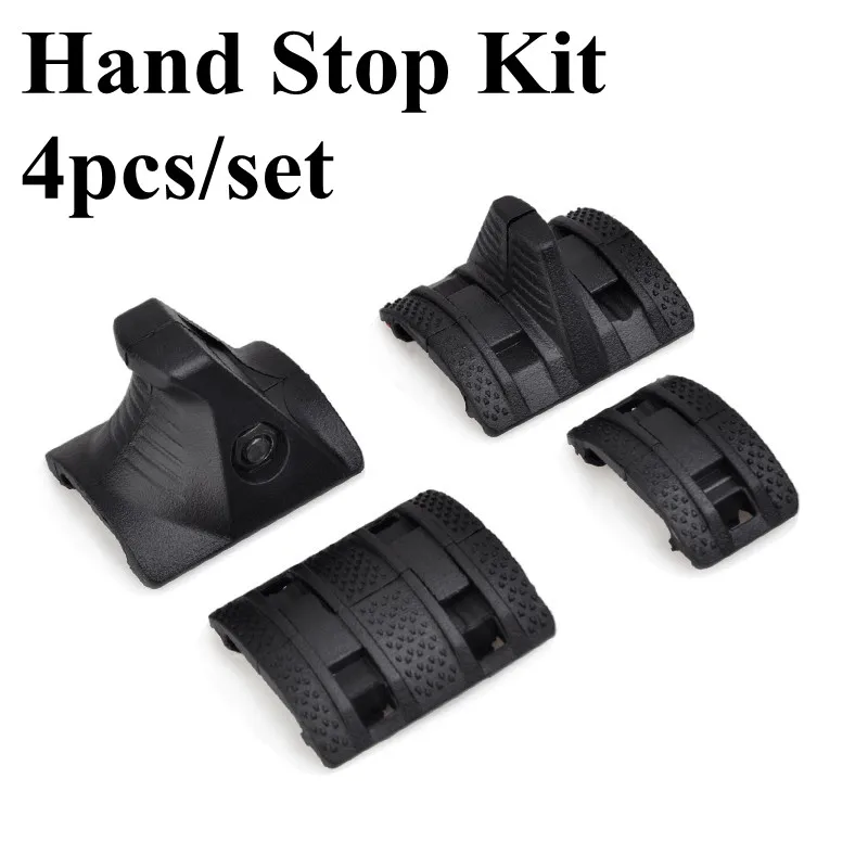 

tactical Airsoft handguard rail cover accessories Hand Stop Kit 4pcs/set