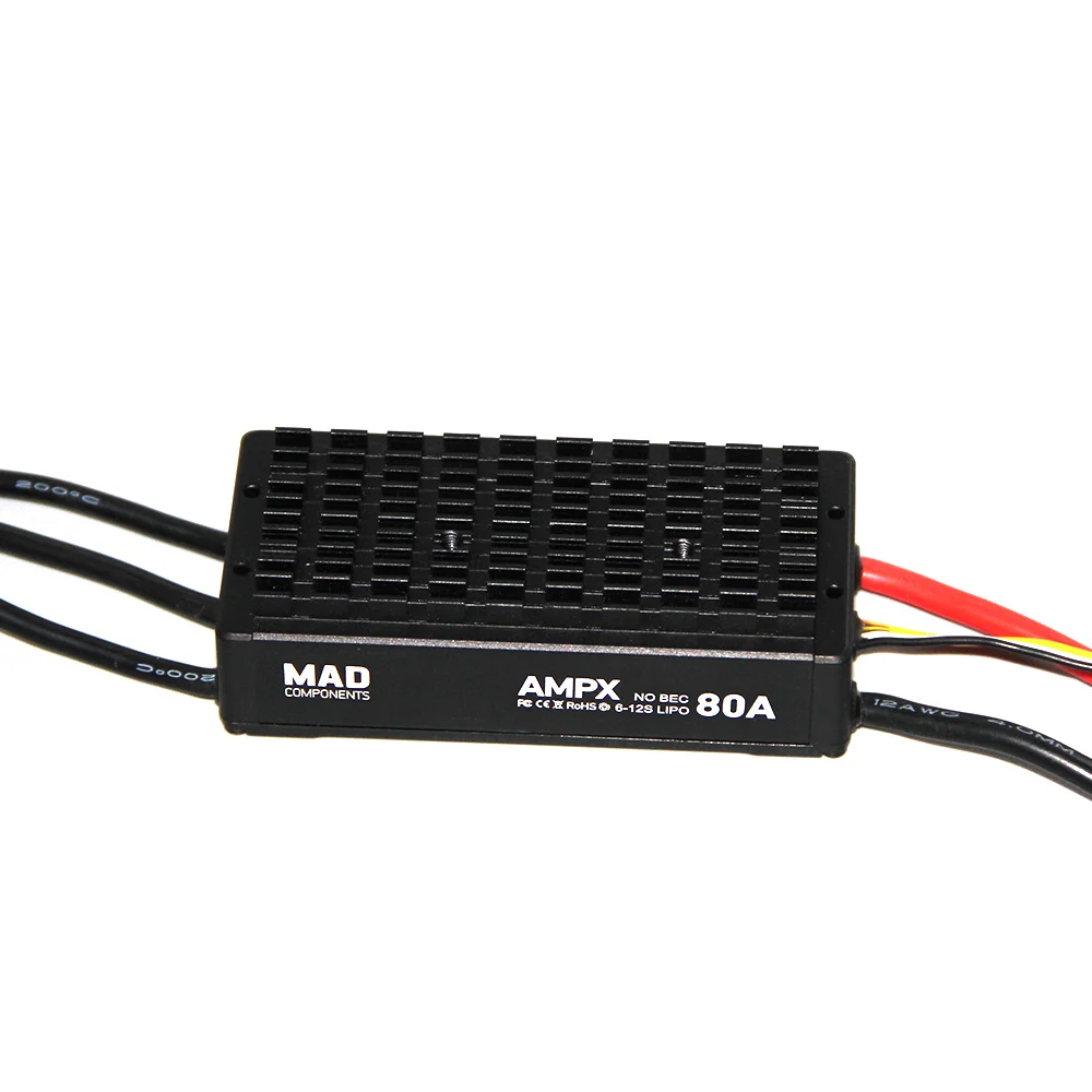 Квадрокоптер MAD AMPX ESC 80A 5S-14S для самостоятельной сборки сельскохозяйственных
