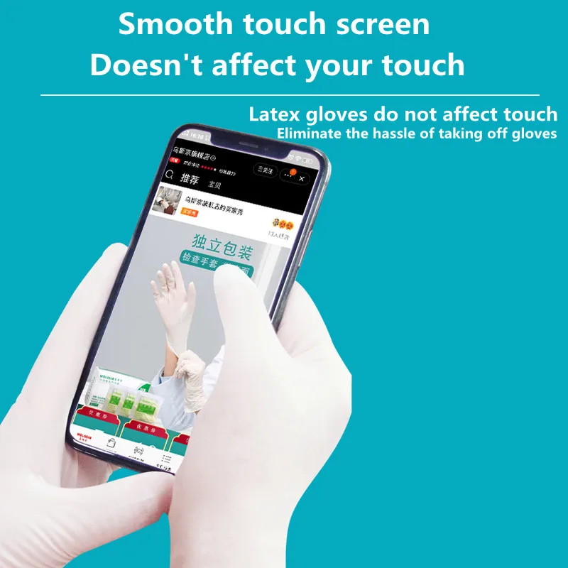 Одноразовые Перчатки для работы по дому на кухне прачечная водонепроницаемый