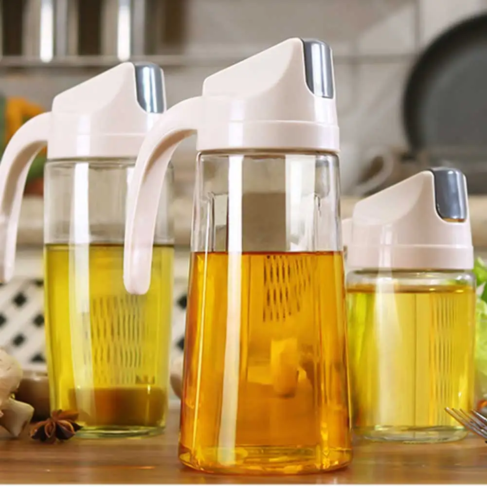 Автоматическая открывающаяся закрывающая масляная бутылка герметичный