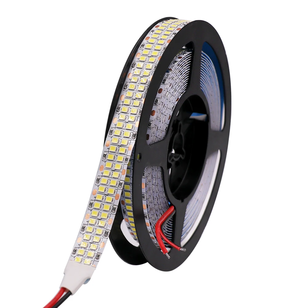 Светодиодсветильник лента 480 SMD гибкая двухрядная LED полоска 2835 для украшения