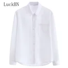 Блузка мужская демисезонная с V-образным вырезом и длинным рукавом