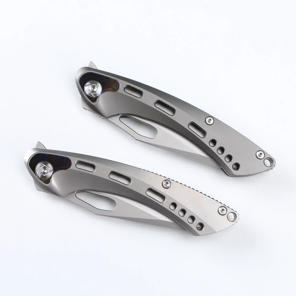 Складной нож CH MARSHAL Flipper тактический охотничий Клинок с лезвием S35VN рукояткой из