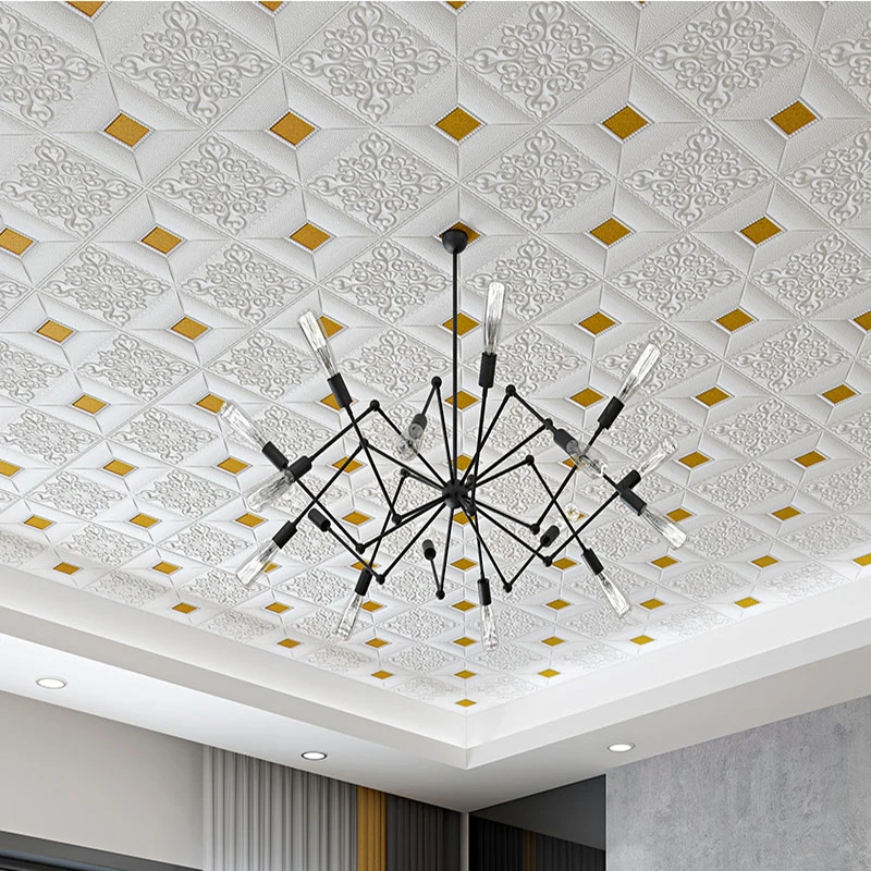 Самоклеящиеся настенные наклейки для гостиной фона потолочные обои украшения из