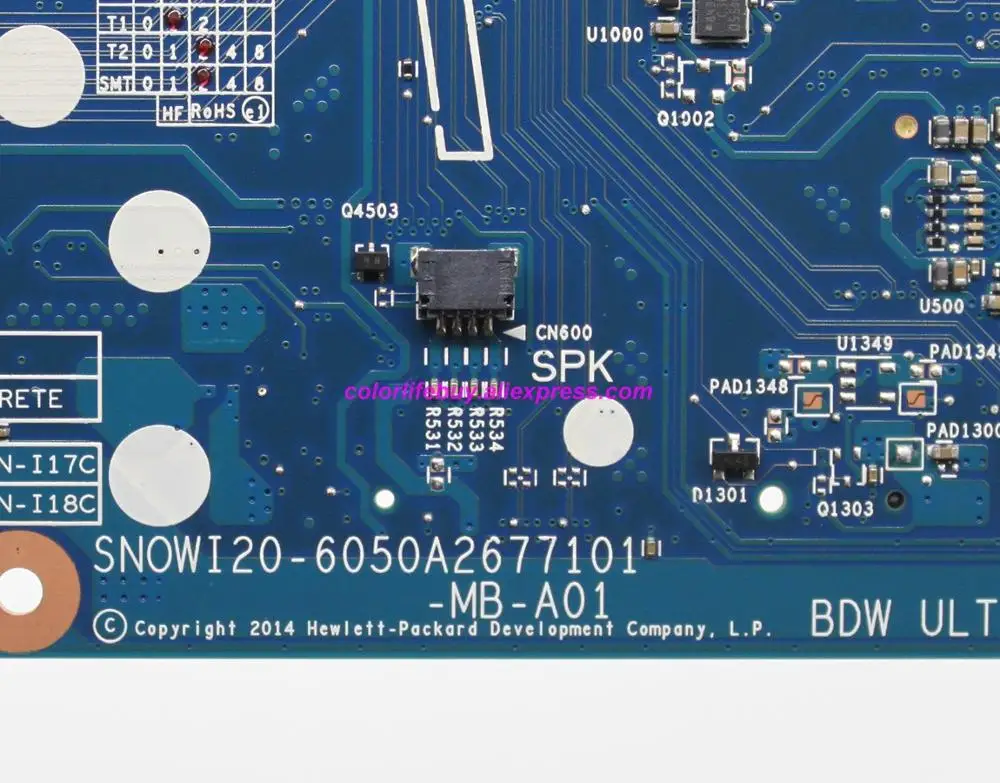 

Genuine 796399-001 796399-501 796399-601 6050A2677101-MB-A01 w i7-5500U R5 M240/2GB Laptop Motherboard for HP 350 G2 NoteBook PC