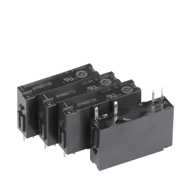 Новое оригинальное реле 10 шт./лот PA1A-5V PA1A-12V PA1A-24V 4 контакта 5A250VAC | Строительство и