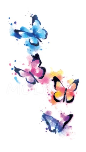 

Waterproof Tattoo Sticker Flamingo bird Element Small animal Water Transfer Temporary Fake Body Art tatoo for kid girl boy