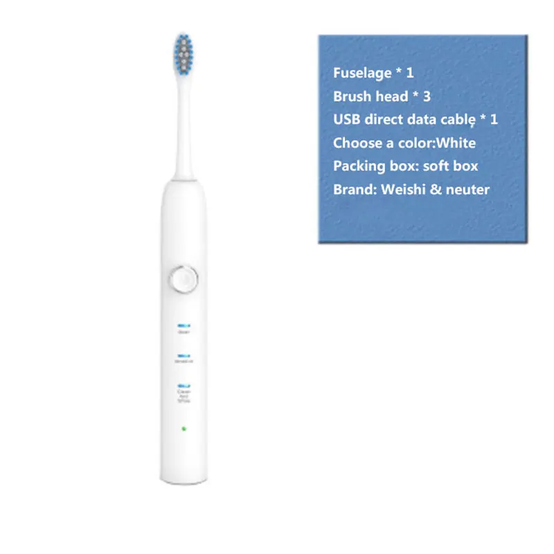 

Electric toothbrush adult oral care soft hair acoustic vibration children magnetic suspension full automatic intelligent