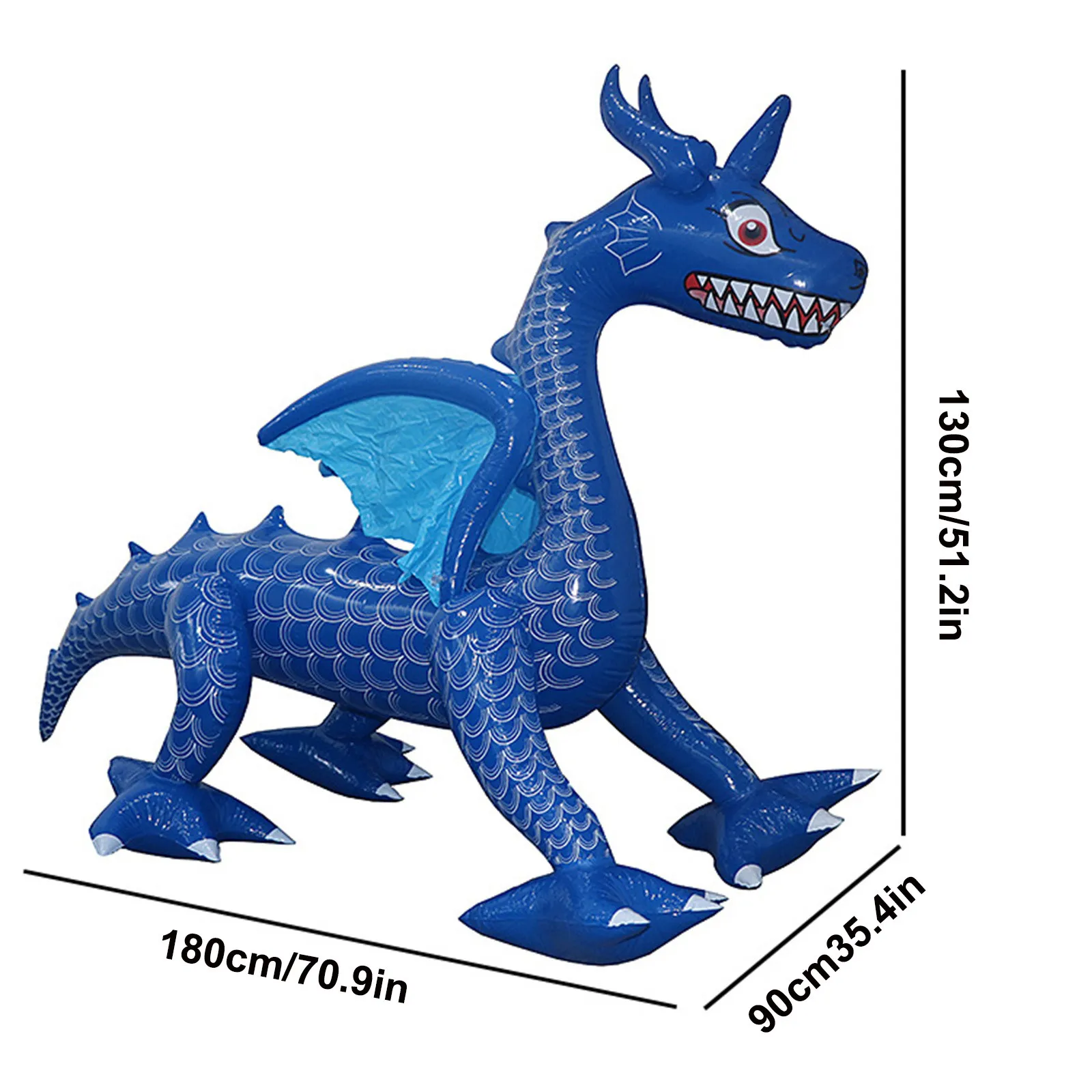 Большая рождественская надувная игрушка динозавра Хэллоуин Летающий дракон на открытом воздухе для украшения двора на праздничную вечеринку с насосом.