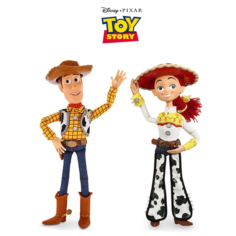 Экшн-фигурки Disney Pixar Story 3 4 оригинальные говорящие фигурки Вуди Джесси тканевая