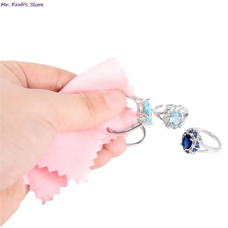Салфетка для полировки ювелирных изделий 50 шт./компл. 8 х8 см | Украшения и