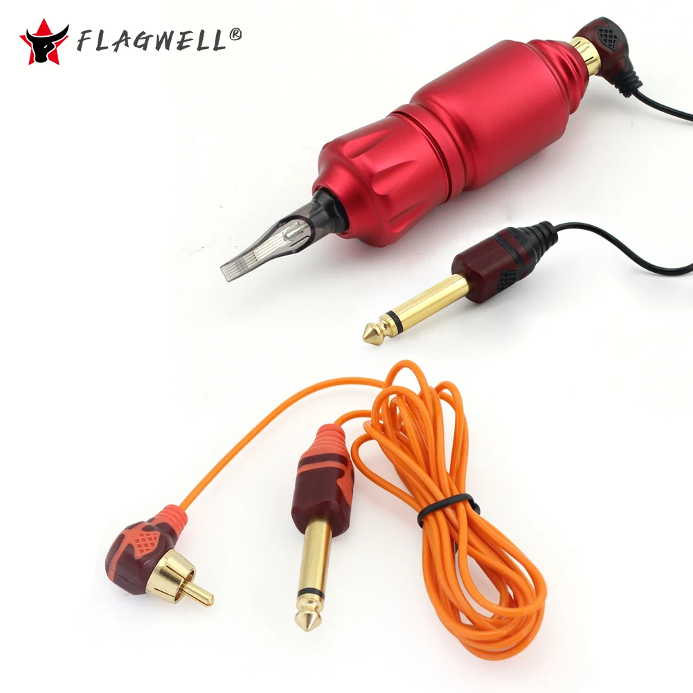 

Новейший Сверхтонкий блестящие татуировки RCA Клип шнур 1,8 м светильник Вес изогнутым наконечником карандаш для макияжа Питание кабель пров...