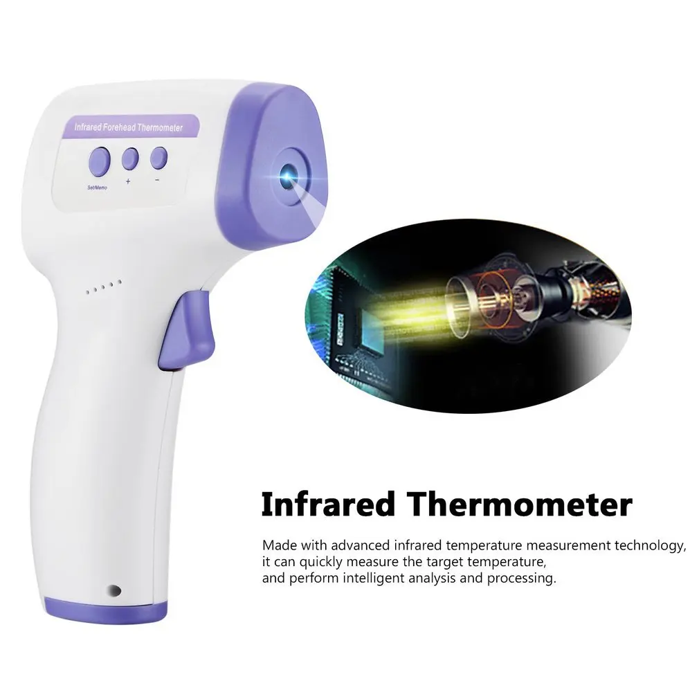 

Digital Thermometer Forehead Infrared Thermometer Non-contact Baby Adult Liquid Crystal Display Human Body Thermometer
