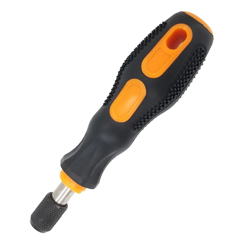 

1/4" (6.35mm) Screwdriver Bit Holder Self Screwdriver Holder with PP+TPR Handle 23GB