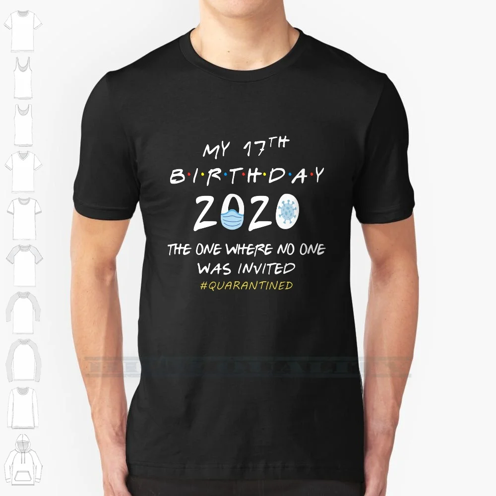 17th Birthday Shirt 2020 I Turned Seventeen In Cardinal T новейший модный дизайн хлопковая Футболка с