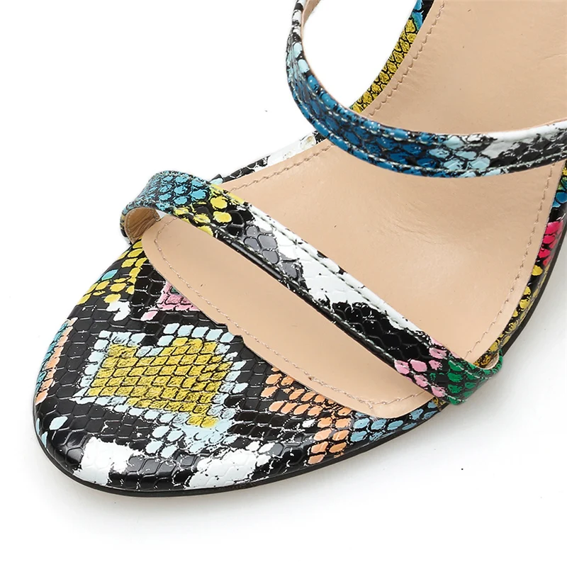2020 г. женские босоножки на платформе под змеиную кожу туфли высоком каблуке 10 см