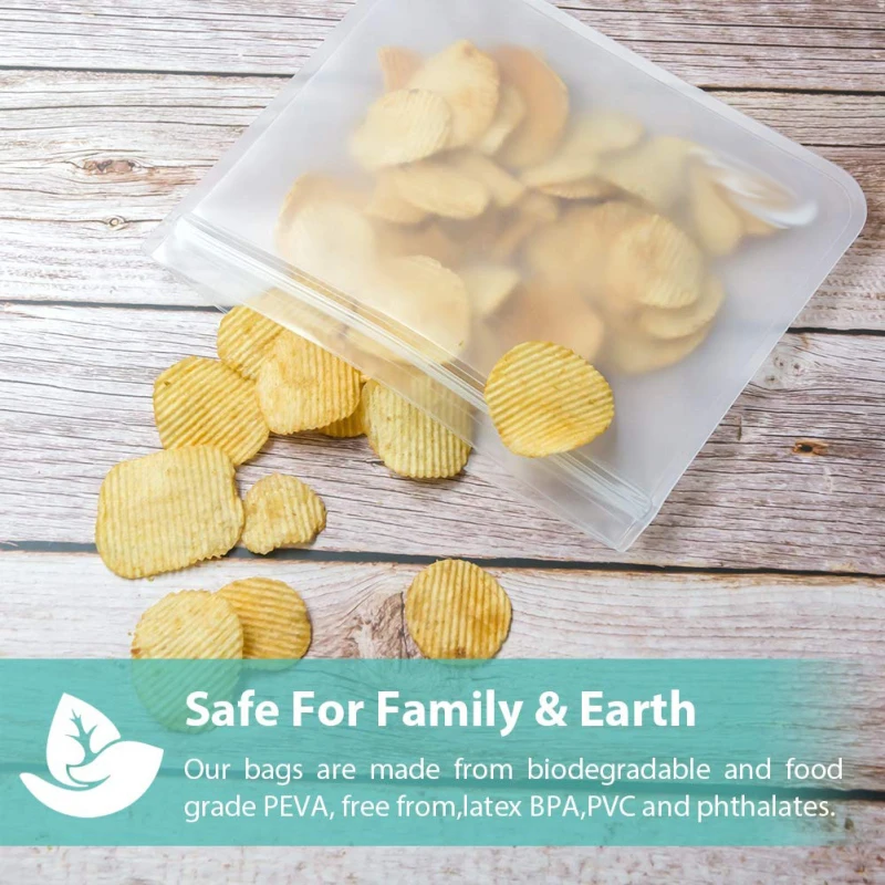 Матовые контейнеры для хранения пищевых продуктов герметичные многоразовые на