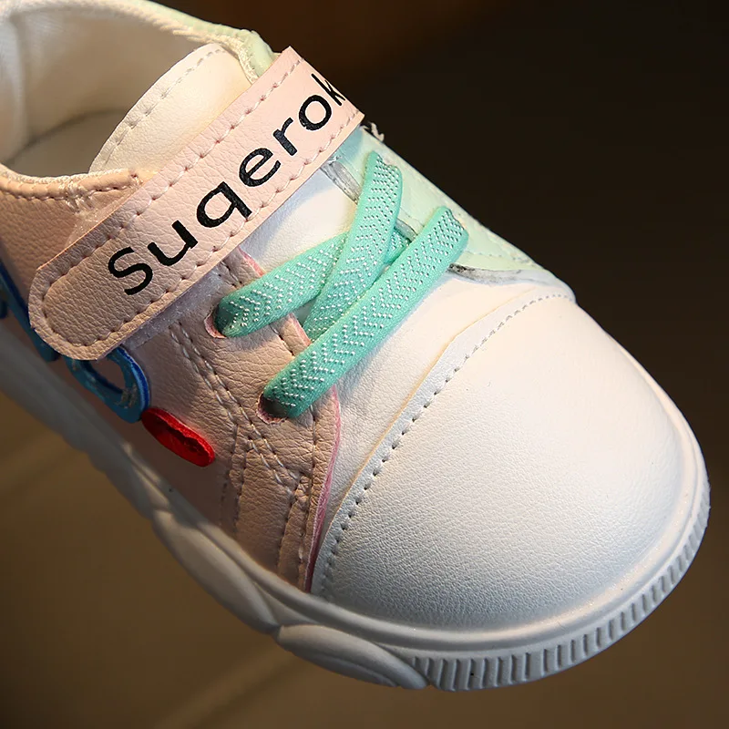 Стельки 11 5 15 см 2020 Весенняя маленькая белая обувь для малышей мальчиков и девочек