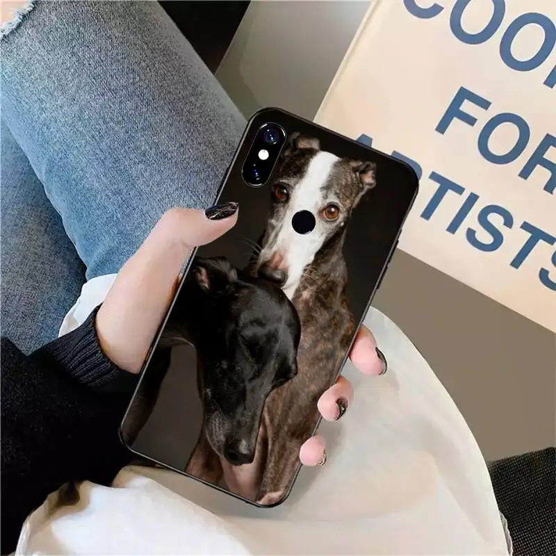 

Galgo Greyhound cute Dog Phone Case For Xiaomi Redmi note 7 8 9 t max3 s 10 pro lite high quality cover