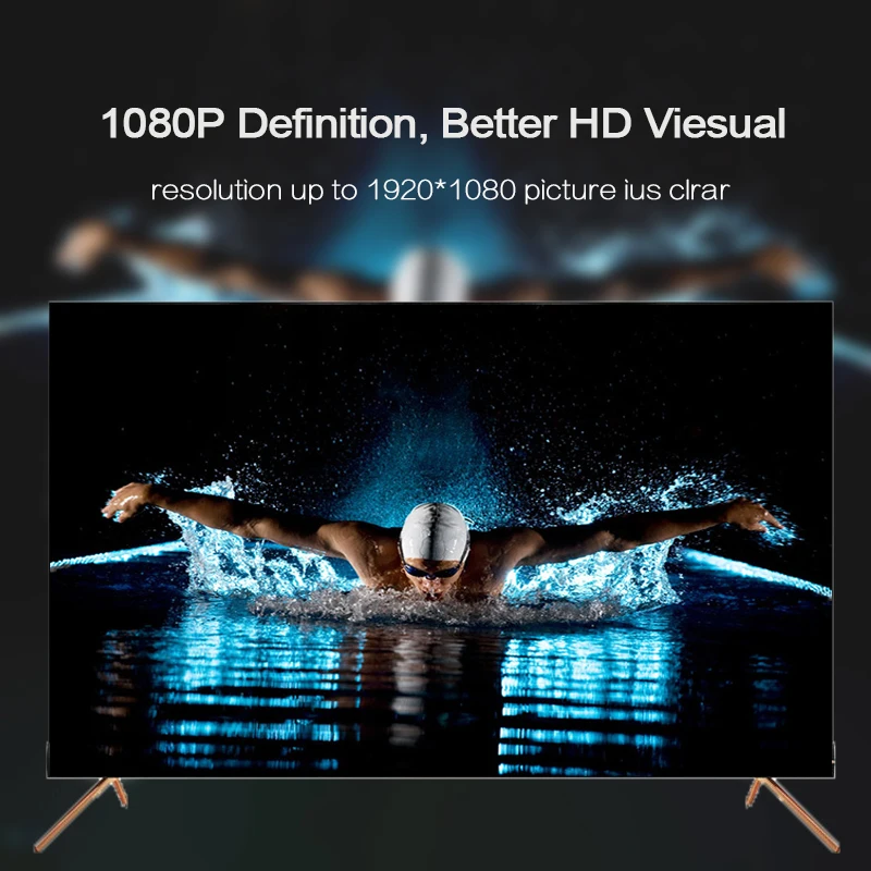 Адаптер VGA HDMI 1080P Переходник папа Мама с аудиокабелем micro usb для проектора PS4 HDTV