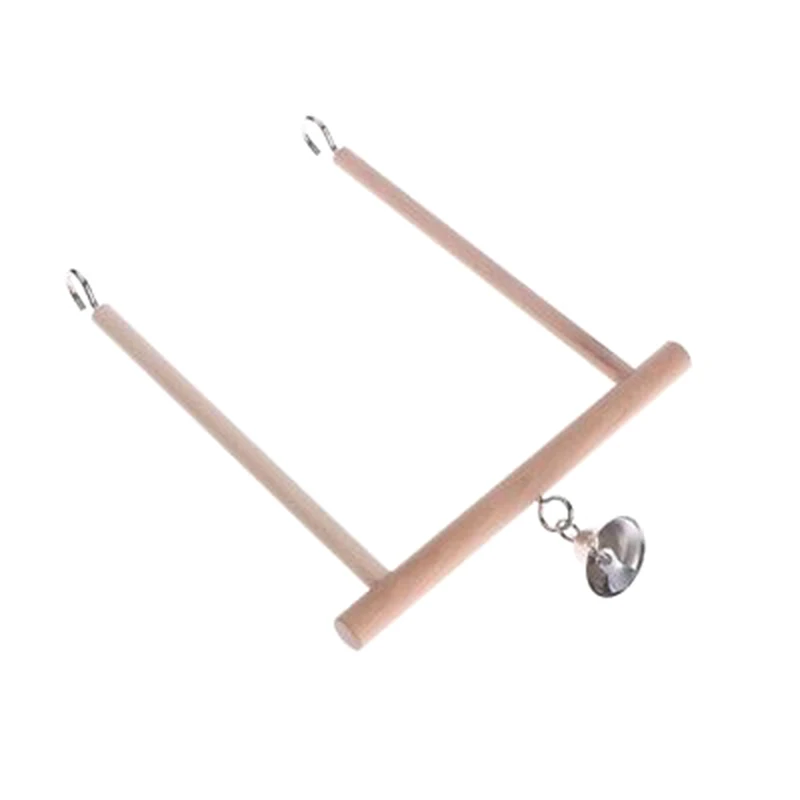 Деревянная клетка для птиц окунь подвесная деревянная жердочка игрушечный