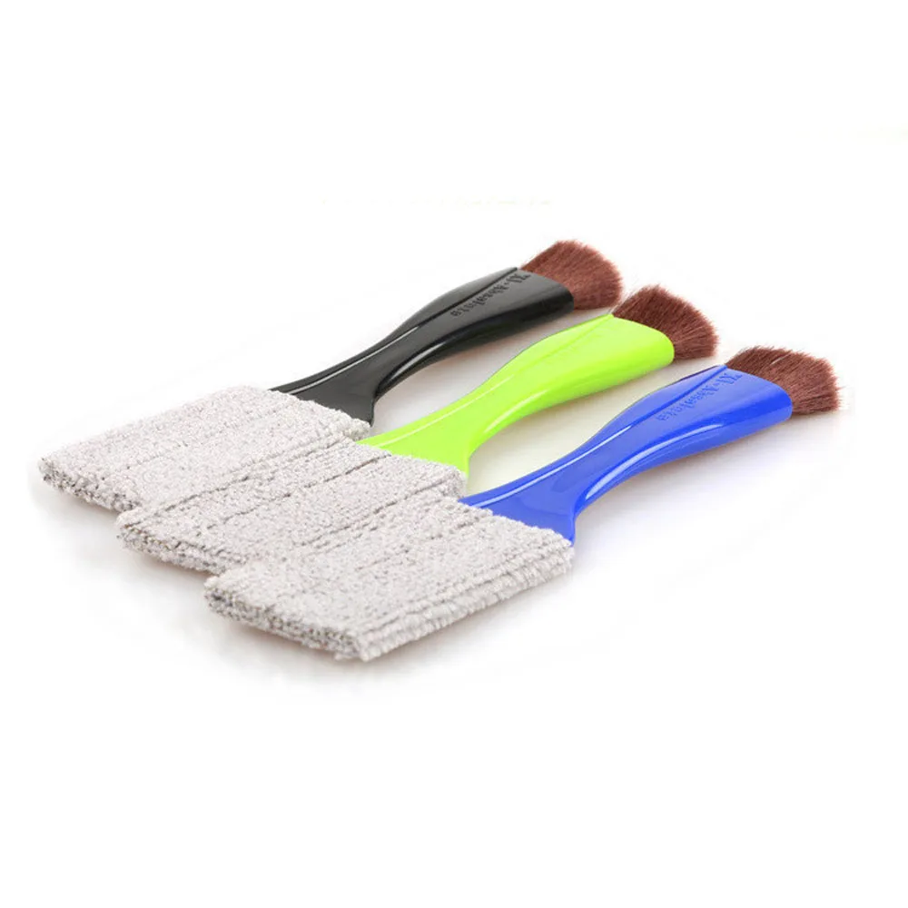 Двухсторонние многофункциональные щетки для очистки интерьера 1 шт. инструменты