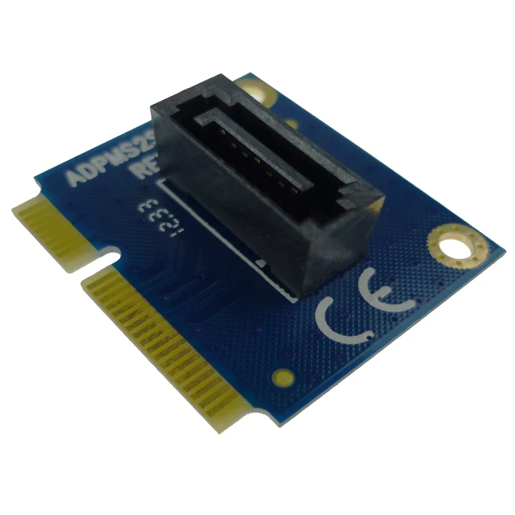 Переходник mSATA SATA мини адаптер на 7 контактов для жесткого диска 2 5 дюйма 3 HDD