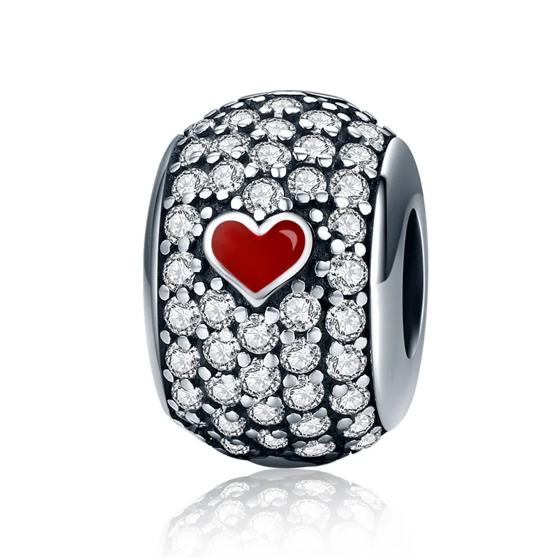 2019 новая коллекция подлинные 925 пробы Серебряные бусы Forever Love Poker браслет с