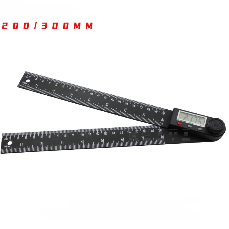 

Электронный цифровой дисплей, угловая линейка, транспортир, деревообрабатывающий инструмент, мерный инструмент, угловая линейка на 360 град...