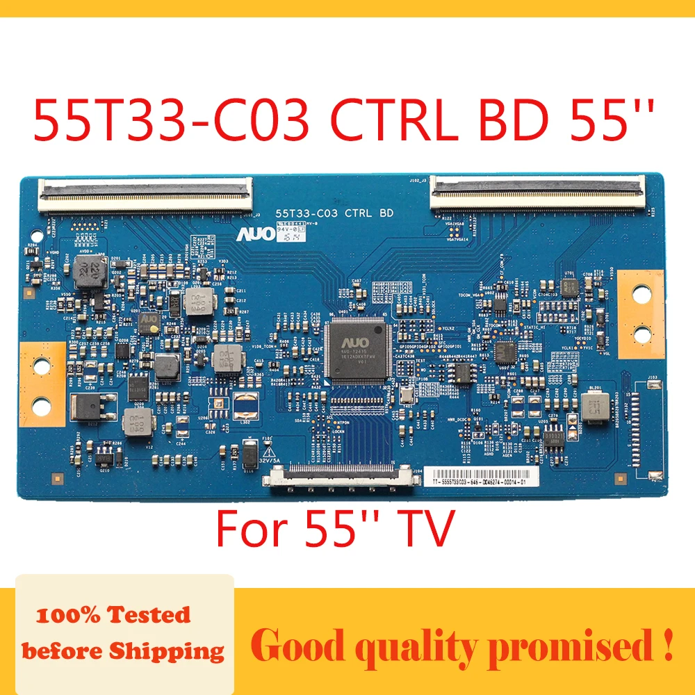 Логическая плата 55T33 C03 BD CTRL 55 ''T CON Board 55t33 c03 ctrl bd профессиональная тестовая /