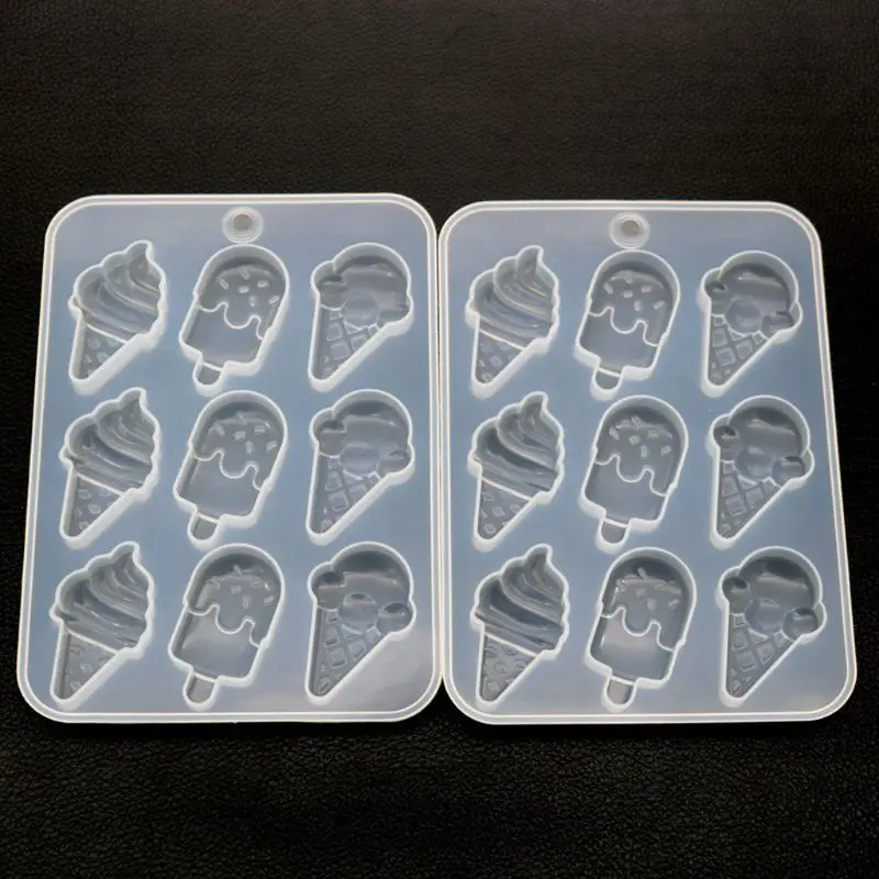 Форма с имитацией пищевой смолы конусы для мороженого мороженое милая еда брелок