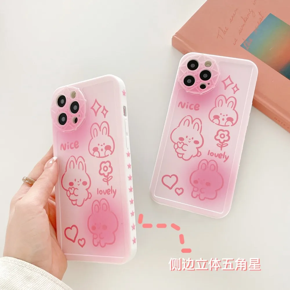 

Чехол Star rabbit для iphone 11promax 7 8 7Plus 11 12 12promax X XSMax XR, мягкий чехол с защитой от падения