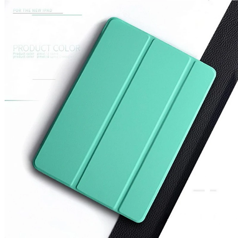 Чехол для huawei MediaPad M2 M2-801W M2-803L M2-802L M2-801L крышка из искусственной кожи Смарт защиты защитный чехол с подставкой для huawei M2 8,0 Coque - Цвет: Mint Green