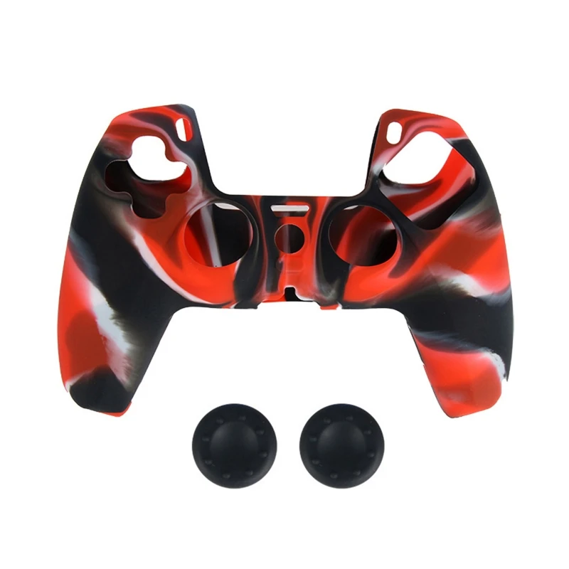 Камуфляжный силиконовый чехол Защитный для джойстика Стик рукоятка с