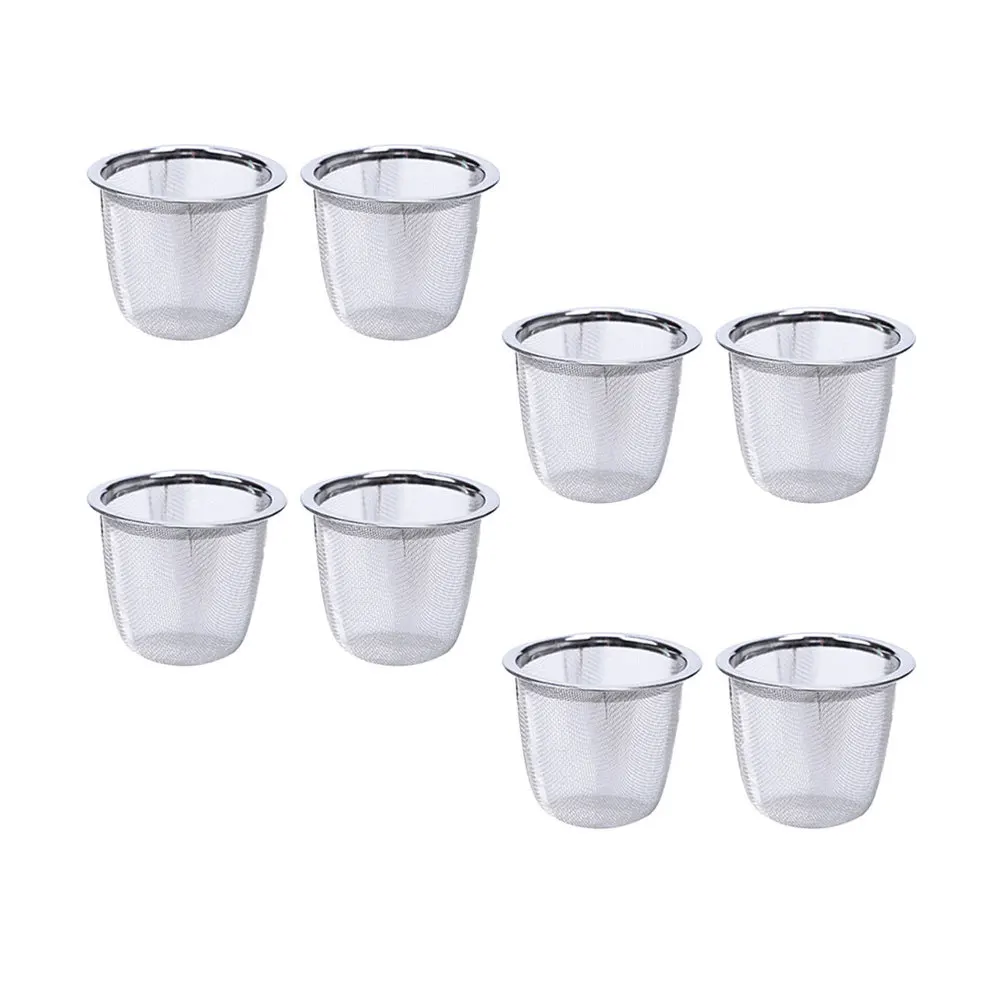 

Tea Strainer Infuser Filters Loose Mesh Teapot Steel Stainless Leaf Steeperfilter Coffee Insert Fine Diffuser Metal Basket