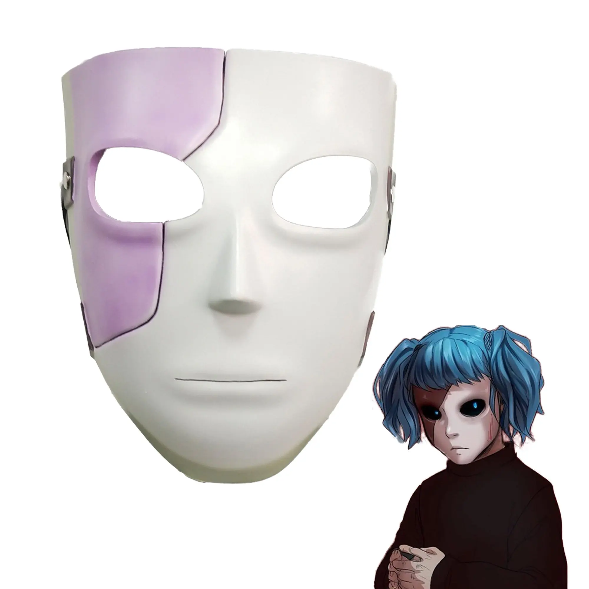 

Sally Mask Game Novelty Face Horror Cosplay Halloween Costume Accessories