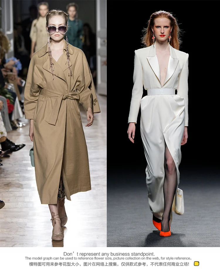 The Cloth 375g/m weight Soft Twill Tencel Cotton Fabrics Materials Autumn Women Windcoat Pants Sewing Cloth Freeshipping