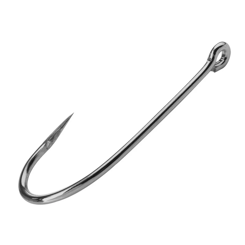 

150pcs/bag Fishing Hook 8# 6# 4# 2# 1# 1/0# 25pcs Each Type 150pcs in Total with Barbed Strong Sharp with Free OPP Bag