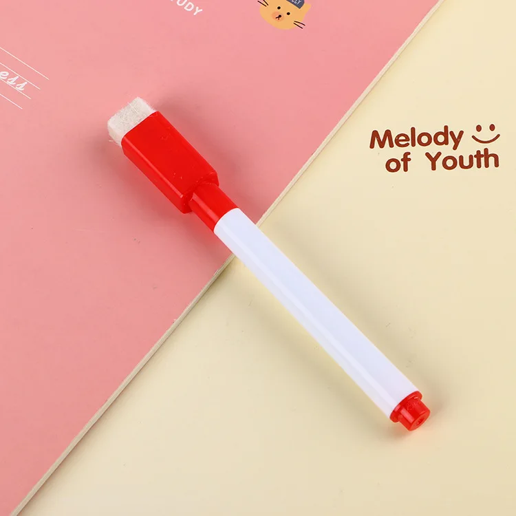 8PCS/Set Brand New Whiteboard Pen Erasable Dry White Board Markers for Office School Supplies
