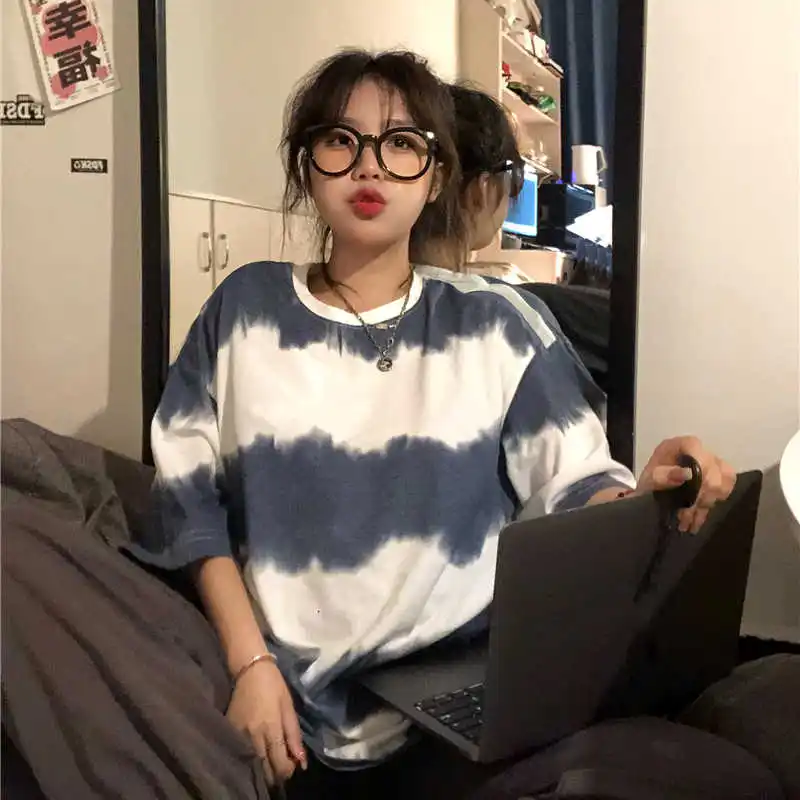 Женский топ с коротким рукавом и завязкой в стиле ретро Новинка лета 2020