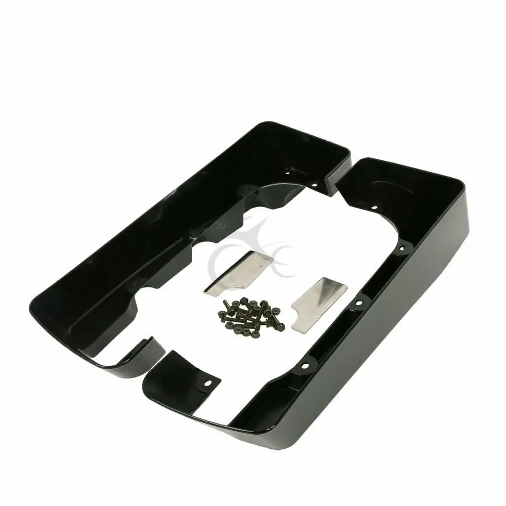 Мотоциклетная жесткая растягивающаяся седельная сумка 4 дюйма для Harley Touring Road King