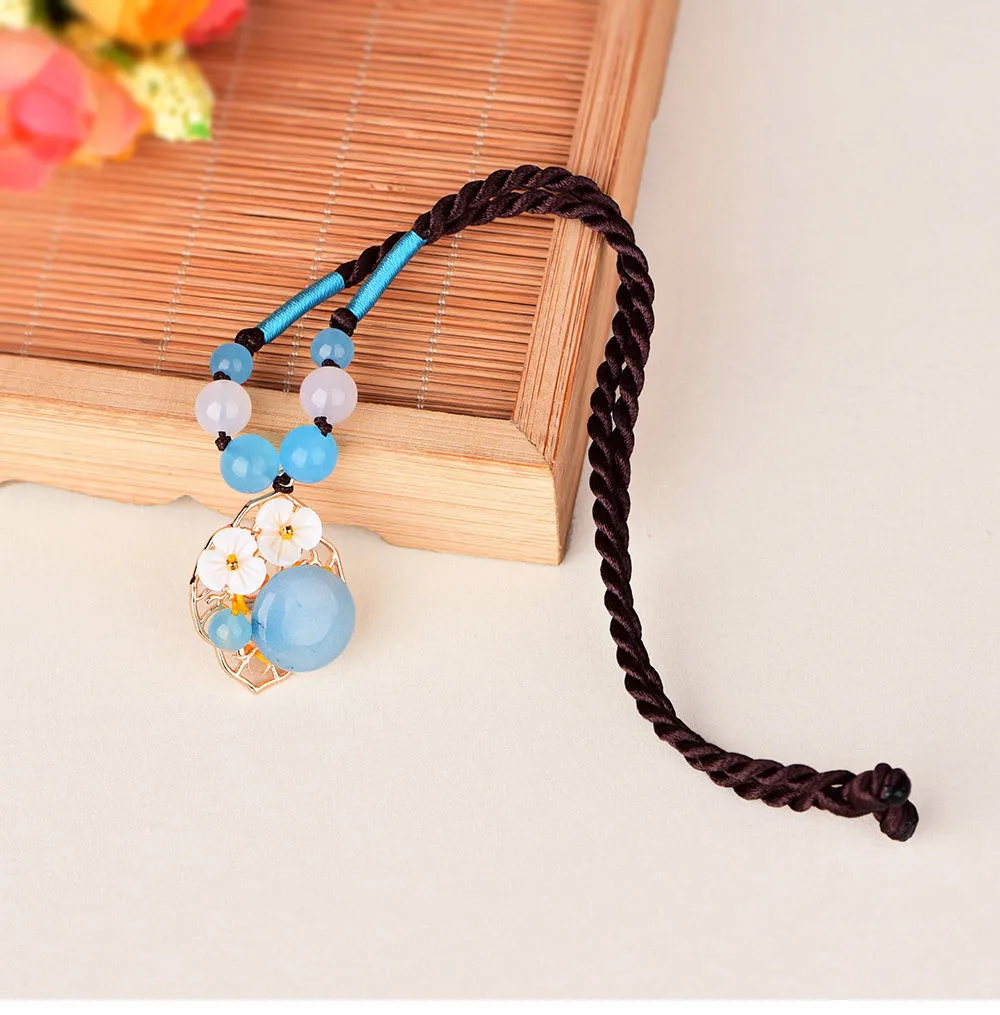 Цепочка до ключицы в китайском стиле ретро ювелирные изделия национальном