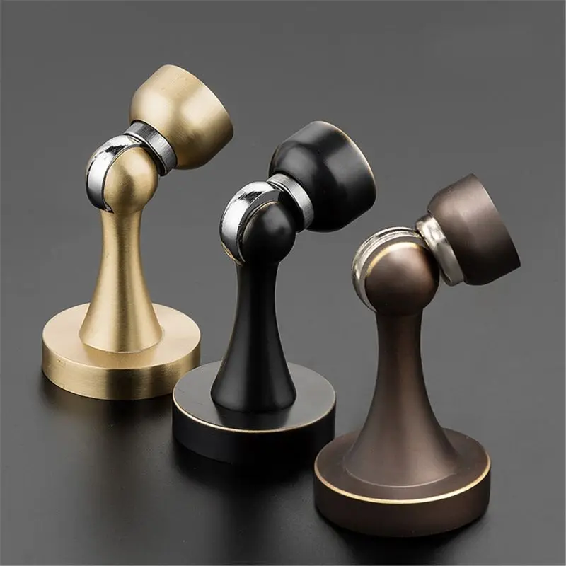 

Магнитные дверные ограничители, медная дверная пробка, скрытые дверные держатели, напольный дверной ограничитель