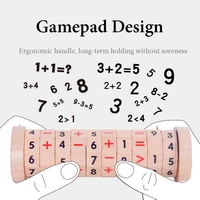 wooden hybrid calculator math enlightenment for children toddler verbal arithmetic training brain game