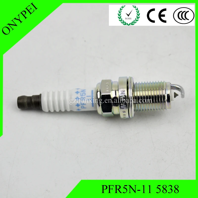4X 27410-37100 PFR5N-11 5838 Platinum Свеча зажигания для Hyundai Santa Fe Tiburon XG350 Kia Sportage 18817-11051 PFR5N11 18817