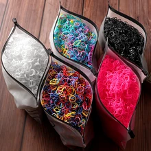 2000pcs Girls Hair Accessories gift Nylon Rubber Band Elastic Hair Bands Headband Children Ponytail Holder Bands Kids Ornaments