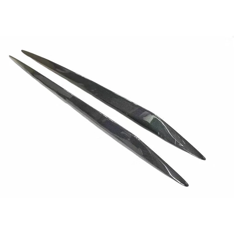 Боковые юбки из углеродного волокна наклейки на бампер для Alfa Romeo Giulia Sedan 4 двери