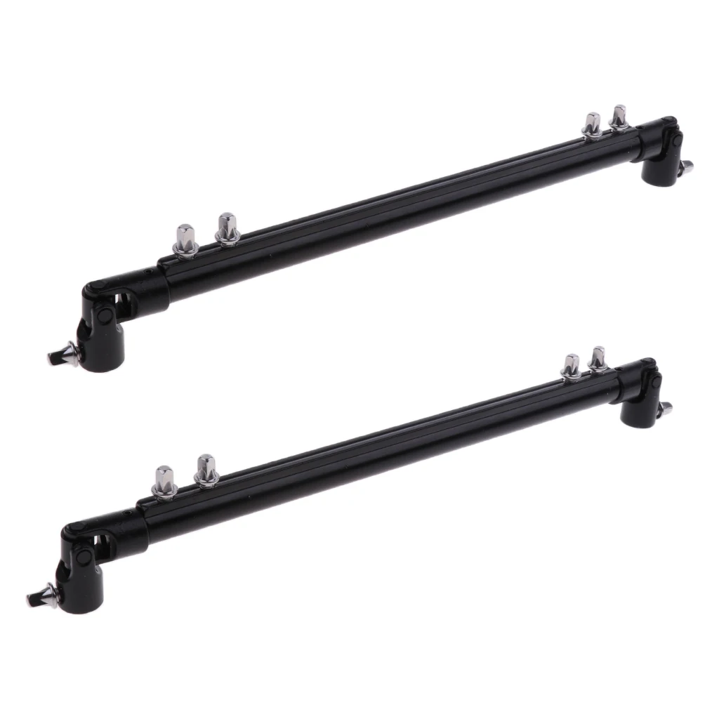 2 шт. двойной бас-барабан педаль Соединительная тяга стержень барабан